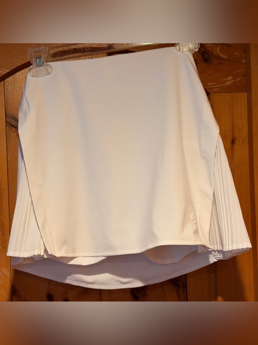 lululemon athletica White Pleated-Side Women's Skort